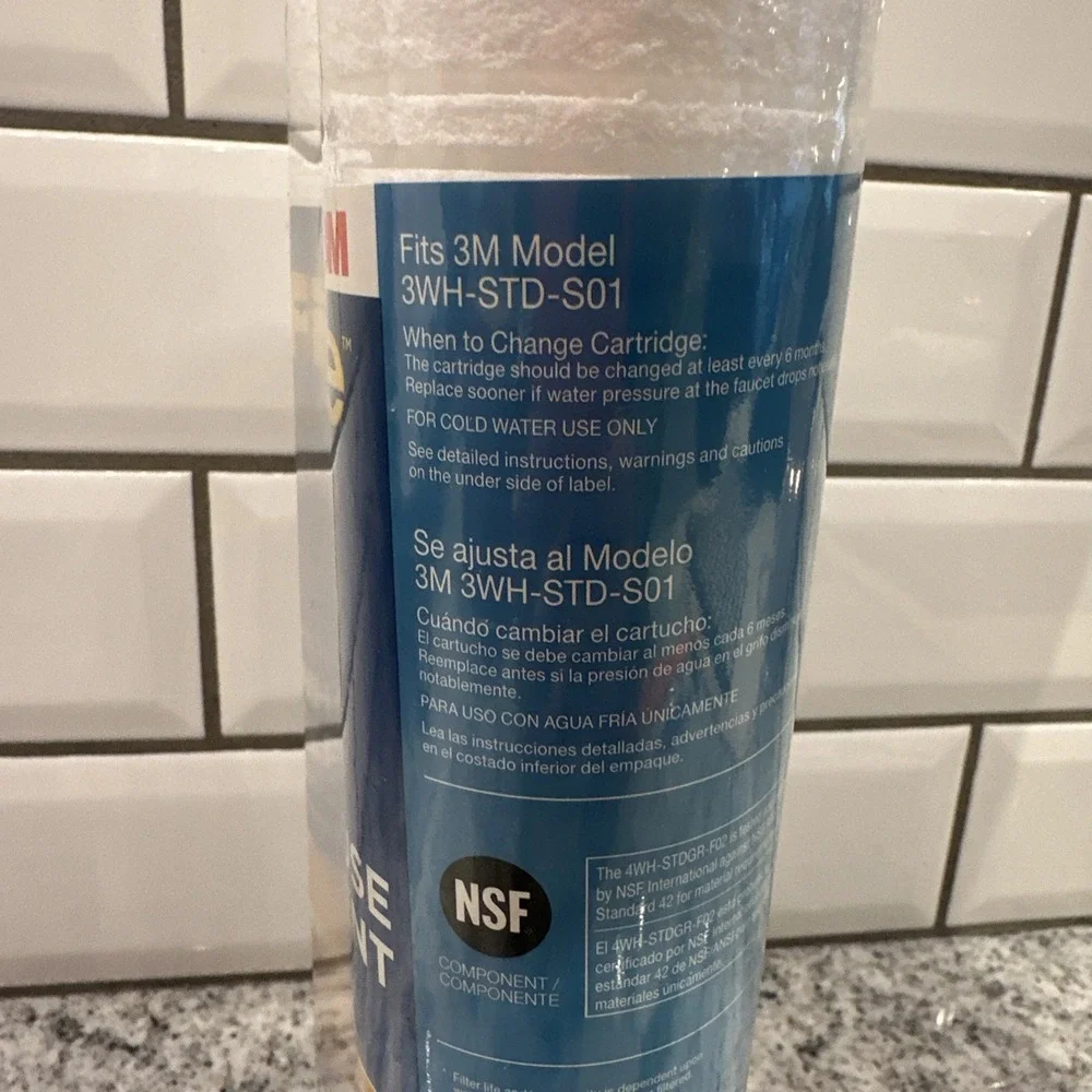 (2) Filtrete 3M‎ Whole House Replacement 4WH-STDGR-F02 Fits Sump Style Systems